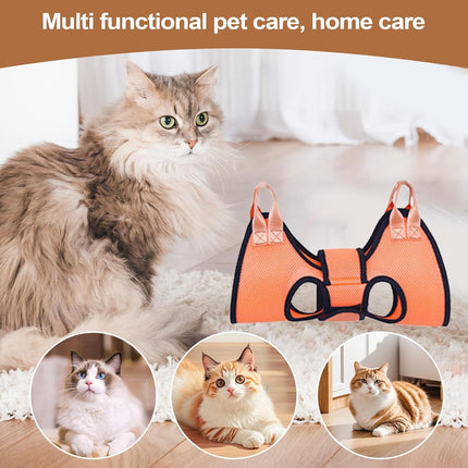 Durable Pet Grooming Restraint Band for Safe Dog Cat Nail Trimming Hanging Bed Helper.