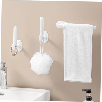2 Pack Adjustable Hair Accessory Organizer with Hair Tie Holder White.