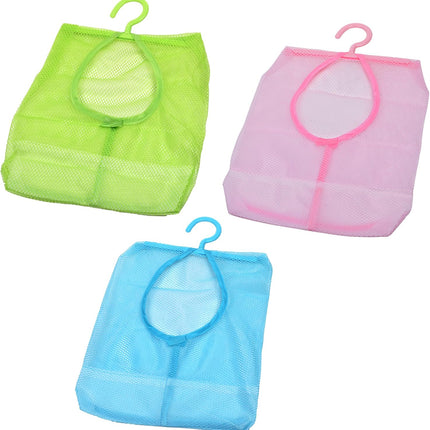 3 Pack Multifunctional Pouch Set - 29x24cm - Blue Pink Green - Versatile Storage Solution.