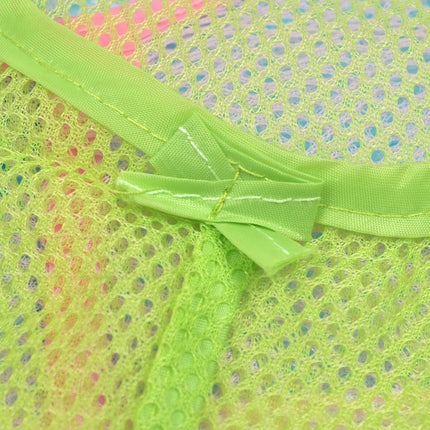 3 Pack Multifunctional Pouch Set - 29x24cm - Blue Pink Green - Versatile Storage Solution.