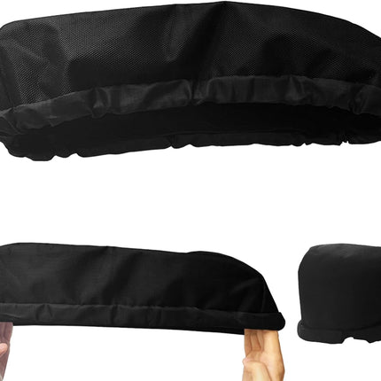 Waterproof Dustproof Bike Battery Cover Bag 37.6×10.5×11.2 cm Black Battery Protective Case.