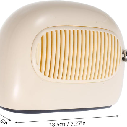 Wall-Mounted Pouch Dispenser - Multifunctional for Bathroom Kitchen Home - Yellow - 1 Piece.