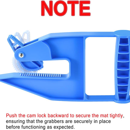 Mat Fastening Set Easy Mat Moving Tool Horse Mat Pull Strap Rubber Gym Mat.