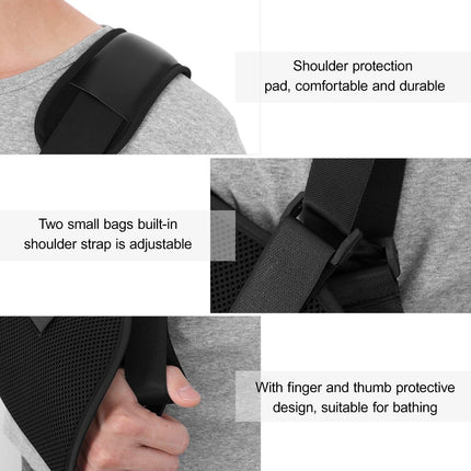 Adjustable Breathable Arm Sling Shoulder Immobilizer Support Brace Universal for Men Women Left Right Arm.