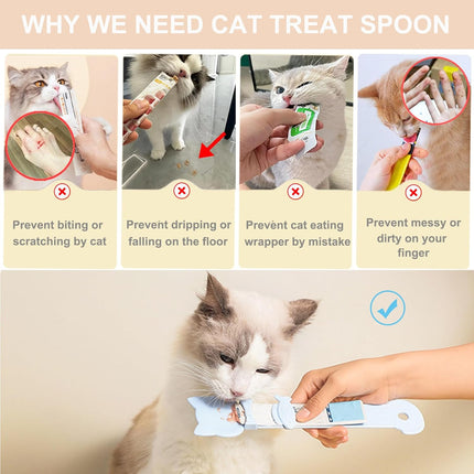 2 Pack Lollipop Gummy Grabbers - Fun Candy Pinchers - Spoon for Liquid Snacks & Wet Food.
