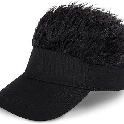 Funny Wig Beanie Winter Hat Adjustable Party & Carnival Accessory Unique Gift Idea.