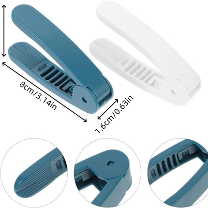 2 Pack Manual Nut Peeler Clip for Peanuts Pistachios Chestnuts Sunflower Seeds Watermelon Seeds - Handheld Nut Sheller Tool.