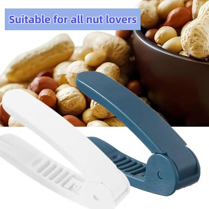 2 Pack Manual Nut Peeler Clip for Peanuts Pistachios Chestnuts Sunflower Seeds Watermelon Seeds - Handheld Nut Sheller Tool.