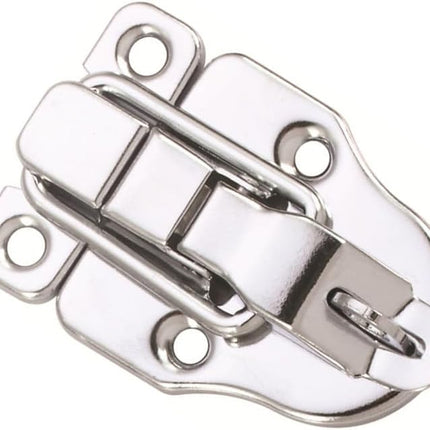 10 Pack Silver Hasp Locks 59mm with Screws Universal Chest Hardware Secure Locking Solution.