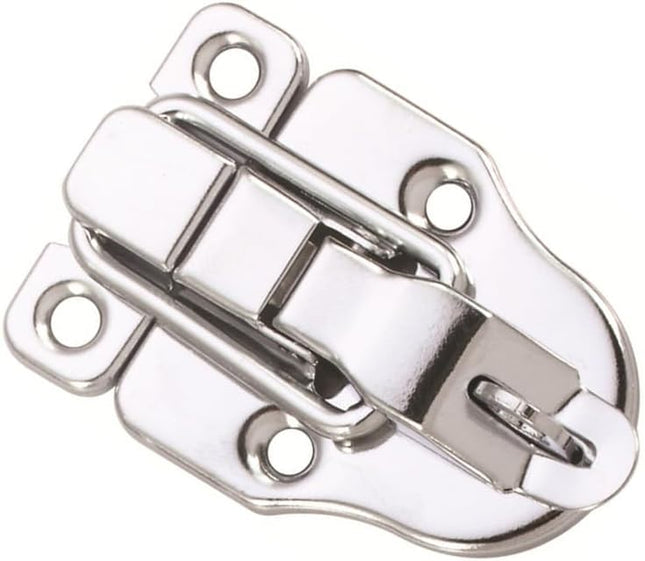 10 Pack Silver Hasp Locks 59mm with Screws Universal Chest Hardware Secure Locking Solution.