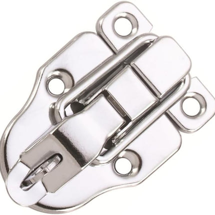 10 Pack Silver Hasp Locks 59mm with Screws Universal Chest Hardware Secure Locking Solution.