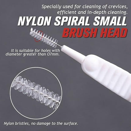 40 Pack Anti-Limescale Precision Cleaning Brushes - Multifunctional Detail Brushes for Small Holes and Crevices.