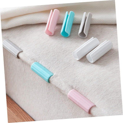 6 Pack Silicone Sheet Holders Anti-Slip Bed Sheet Clips for Mattress & Duvet.