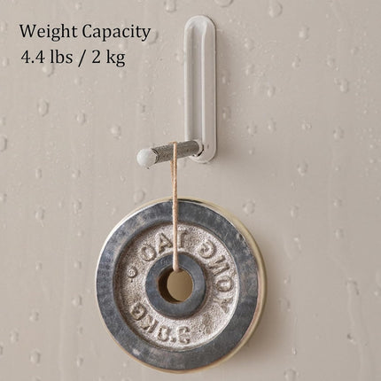 Foldable Clothes Hanger Holder Magnetic Self Adhesive Space Saving Organizer for Hangers 1 Piece.