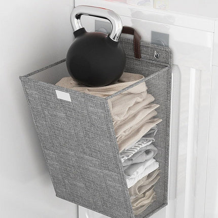 Foldable Laundry Basket with Sturdy Handles - Waterproof Clothes Washing Container - Space Saving Design.