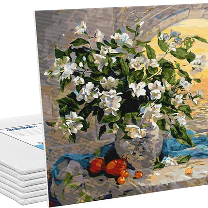 Product Image  Painting Canvas Panel Boards - 5x7 Inch Art Canvas,24 Pack with 5x7 Inch Canvas Board 6 Pack Canvases, 100% Cotton, Primed Canvas Panel, Acid Free, Artist Canvas Boards.