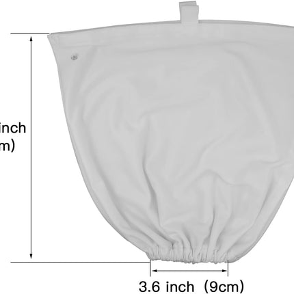 Pool Cleaner Fine Filter Bag Polyester Pool Bags Washable & Reusable Pool Filter Bag Replacement for Aquabot/Aqua Filter Bag Products 8114(2 Pack)….