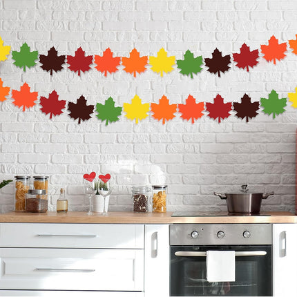 Glenmal 540 Sheets Thanksgiving Fall Leaf Sticky Notes Autumn Sticky Notepads Maple Leaves Shape Self Stick Cute Colorful Maple Leaf Note Memo Pad for Write Office Home, 3.15 Inch 18 Pads 6 Colors.