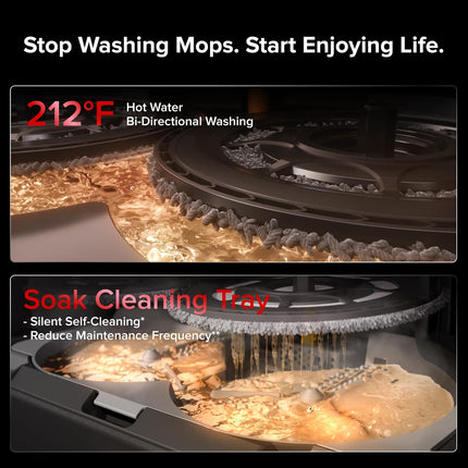 Rotating Mop Cloths for Saros 20 (4-Pack), 200 RPM Scrubbing, 30-Level Water Adjustment, Compatible with 212℉ Auto Wash & 131°F Drying, Reusable Mop Pads for Hardwood Tile Marble Carpet.