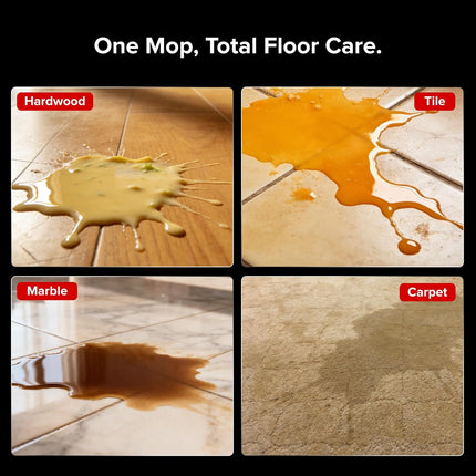 Rotating Mop Cloths for Saros 20 (4-Pack), 200 RPM Scrubbing, 30-Level Water Adjustment, Compatible with 212℉ Auto Wash & 131°F Drying, Reusable Mop Pads for Hardwood Tile Marble Carpet.