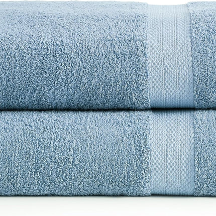 Bath Sheets Bathroom Towel Set- 2 Pack 100% Cotton Extra Large Bath Towels, Oversized Bath Towels, Luxury Bath Towels Large Bathroom Set, Shower Towels Bath Towel Sets for Bathroom, 35x66 - Allure.
