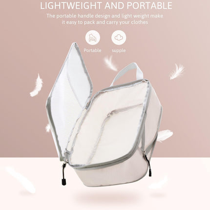 Compression Packing Cubes Travel Organizer 7 Set, Ripstop Mesh Travel Organizers for Luggage Multi-Functional Ultralight Expandable Packing Cubes for Carry-on Luggage, Travel, Backpack.