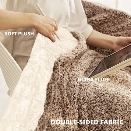 Heated Blanket Electric Throw 50" x 60" -Heated Throw Blanket with 5 Heating Levels & 3 Hours Auto Off,Machine Washable,ETL & FCC Certification,Over-Heat Protect（Racoon）.