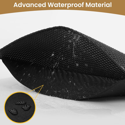 Cat Litter Mat Trapper – 60x45cm Double-Layer Honeycomb Design, Waterproof & Urine-Proof, Traps Litter to Keep Floors Clean.