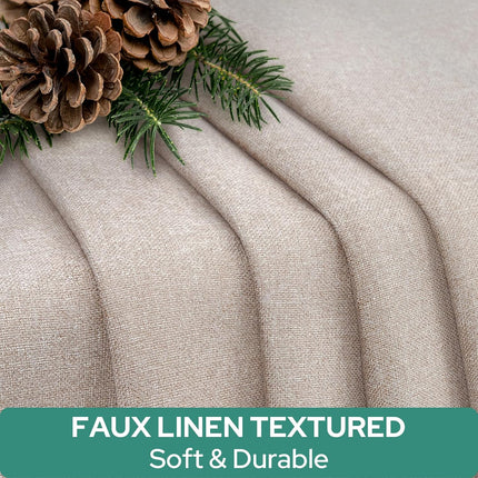 100% Natural Linen Blackout French Door Curtains, Privacy Door Window Curtains, 26 X 72 Inch Room Darkening Blinds, Thermal Insulated Shades for Bedroom, 1 Panel.