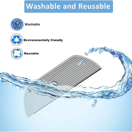 Replacement Mop Pads Compatible with Shark AV2800ZE RV2820YE RV2820ZE AV2820S AV2820AE RV2800AE RV2800S PowerDetect Never Touch Pro Robot Vacuum,Washable Reusable Replacement Microfiber Soft Mop Pads.