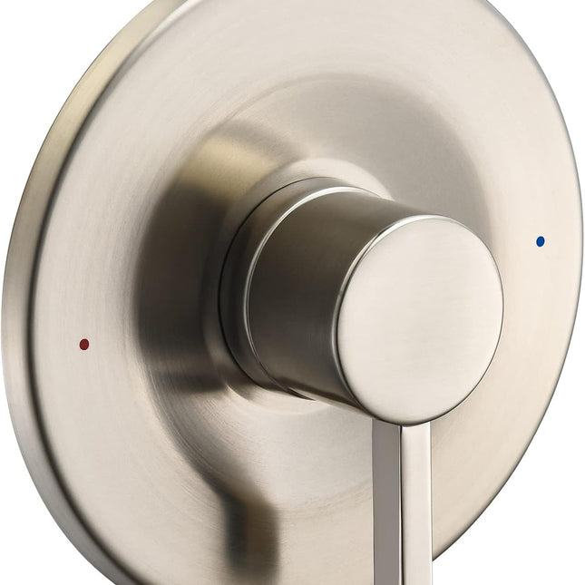 Shower and Tub Trim Kit, Compatible with Moen Posi-Temp Valve, Brushed Nickel.