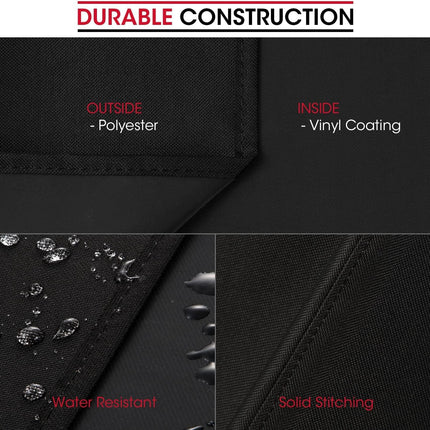 Heavy Duty Waterproof Barbecue Gas Grill Cover, 65-inch BBQ Cover, Special Fade and UV Resistant Material, Durable and Convenient, Fits Grills of Weber Char-Broil Nexgrill Brinkmann and More.
