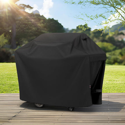 Heavy Duty Waterproof Barbecue Gas Grill Cover, 65-inch BBQ Cover, Special Fade and UV Resistant Material, Durable and Convenient, Fits Grills of Weber Char-Broil Nexgrill Brinkmann and More.