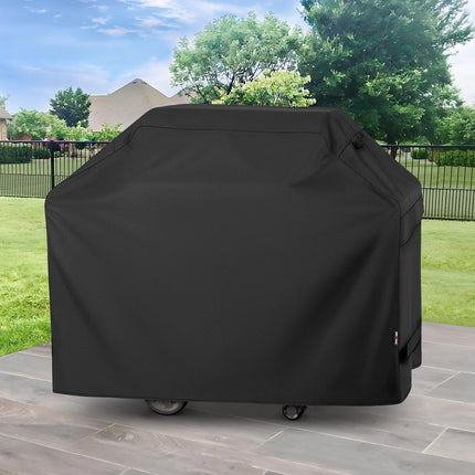 Grill Cover 55 Inch for Outdoor Grill, Heavy Duty, Waterproof, Fade Resistant, BBQ Cover with Handles/Straps/Air Vents, Compatible with Weber Charbroil Nexgrill Gas BBQs etc.