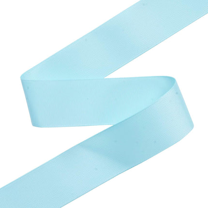 Light Blue Grosgrain Ribbon, 1 1/2 Inch 50 Yards, Great for Crafts Bows Flower Bouquet Wedding Home Decor Gift Wrapping.