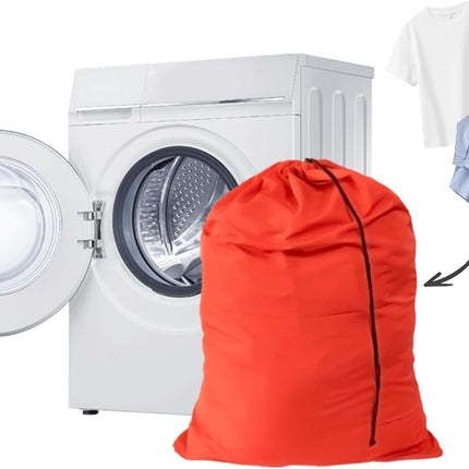 Extra Large Laundry Bag 6 Pack, Varied Colors, Travel Laundry Bags with Drawstring Closure, 30"x40", for college, dorm and apartment dwellers (6PCS).