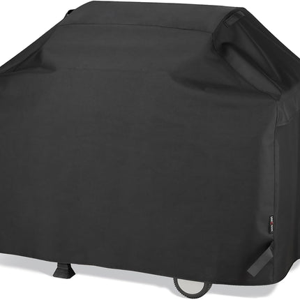 Grill Cover 60 Inch, Heavy Duty Waterproof Gas Grill Cover for Outside, Fade Resistant Outdoor Barbecue Protector, Compatible with Weber Char-Broil Nexgrill BBQs up to 58" Wide.