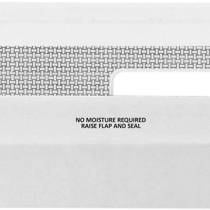 500 No. 9 Flip and Seal Double Window Security Envelopes - Designed for Quickbooks Invoices and Business Statements with Self Seal Flip Press and Seal Flap -Number 9 Size 3 7/8 Inch X 8 7/8 Inch.
