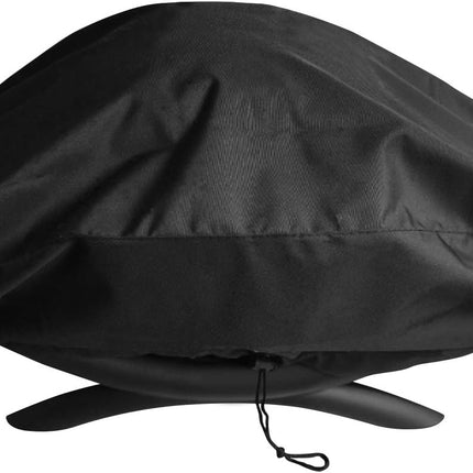 Waterproof Portable Grill Cover for Weber Q2000, Q200 Series and Baby Q Gas Grill, Compared to Weber 7111, All Weather Protection, Black.