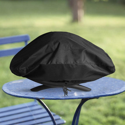 Waterproof Portable Grill Cover for Weber Q2000, Q200 Series and Baby Q Gas Grill, Compared to Weber 7111, All Weather Protection, Black.