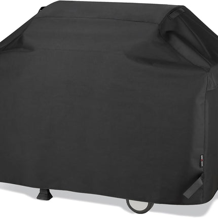 Outdoor Large Grill Cover 70 Inch, Heavy Duty Waterproof Gas Grill Cover for Outside, Fade Resistant Durable BBQ Protector, All Weather Protection for Backyard BBQs, Black.