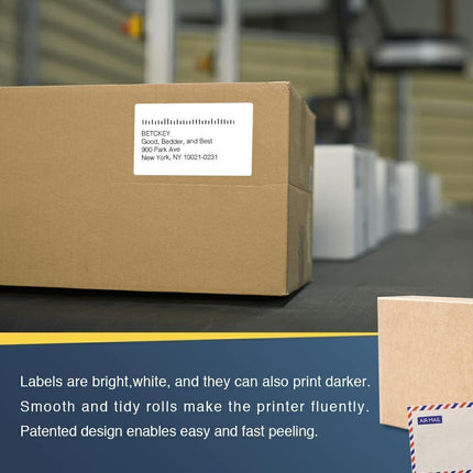 - Compatible Shipping Labels Replacement for Brother DK-1202 (2.4 in x 3.9 in), Use with Brother QL Label Printers [10 Rolls/3000 Labels].