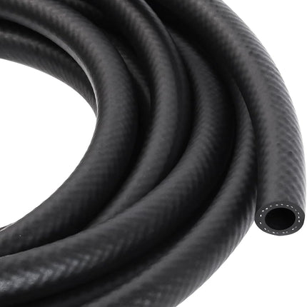 1/4 Inch ID NBR Rubber Hose, 20 Feet Fuel Hose Line Transfer Hose for Small Engine Black.