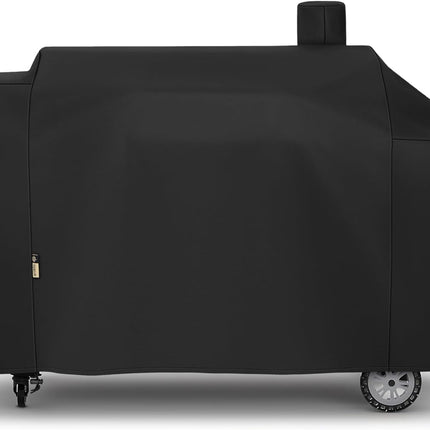 Grill Cover Compatible with Pit Boss 1100 Pro Series Pellet Gas Combo Grill, Heavy Duty Waterproof All Weather Protection for Outdoor Wood Pellet BBQ.
