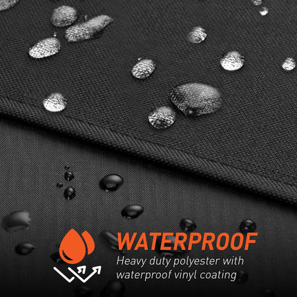 Grill Cover Compatible with Pit Boss 1100 Pro Series Pellet Gas Combo Grill, Heavy Duty Waterproof All Weather Protection for Outdoor Wood Pellet BBQ.