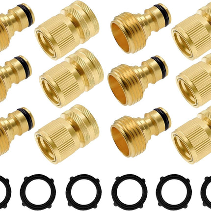 Garden Hose Repair Kit + Garden Hose Quick Connector Kit.
