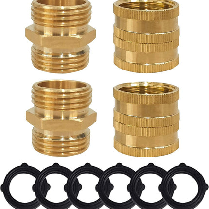 Garden Hose Adapter + Garden Hose Repair Kit.