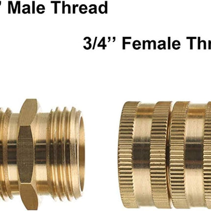 Garden Hose Adapter + Garden Hose Repair Kit.
