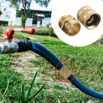 Garden Hose Adapter + Garden Hose Repair Kit.