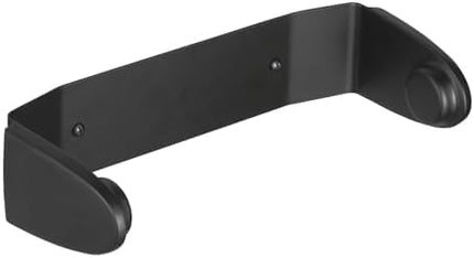Metal Wall Mounted Paper Towel Holder Dispenser for Walls or Under Cabinet in Kitchen, Pantry, Cupboard, Sink Storage, Holds Jumbo Rolls - Omni Collection - Matte Black.